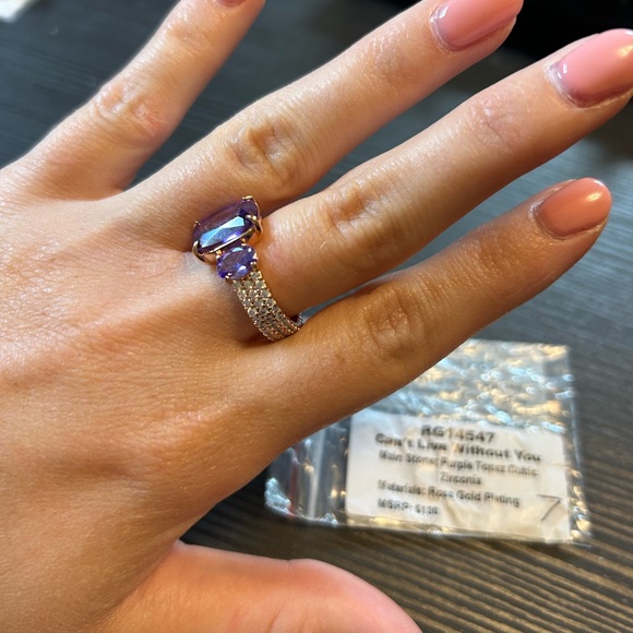 NWOT BP Can’t Live Without You Size 7 Ring - Picture 5 of 5